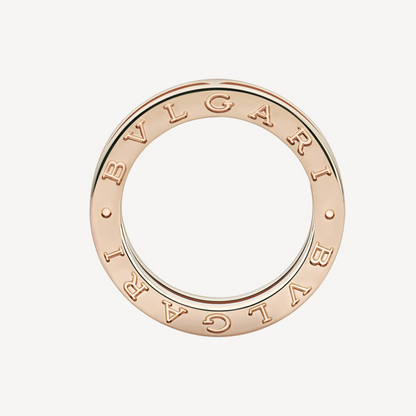 [Charm Aries Jewelry]ZERO 1 ONE-BAND PAVED DIAMONDS ON THE SPIRAL RING