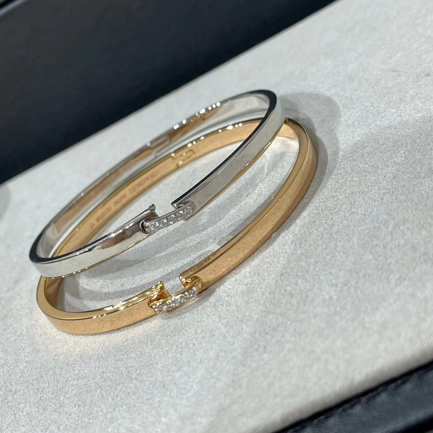 [Charm Aries Jewelry]LIENS EVIDENCE DIAMOND BRACELET