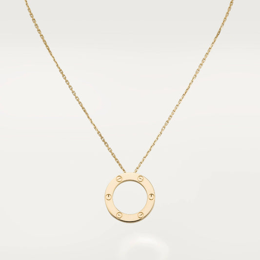 [Charm Aries Jewelry]LOVE NECKLACE 16MM