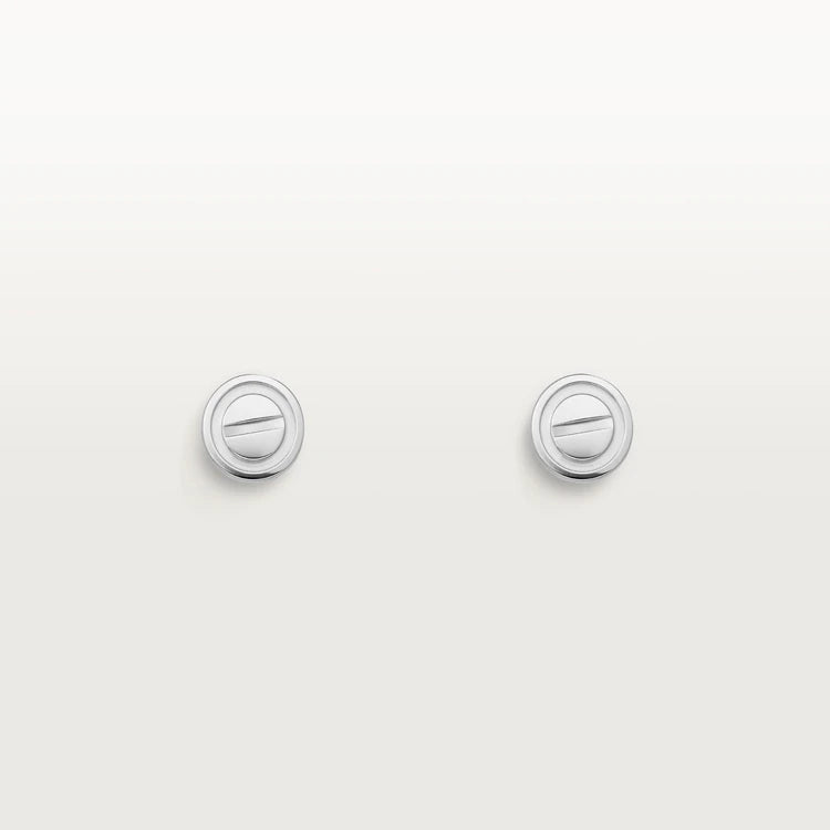 [Charm Aries Jewelry]LOVE EARRINGS SILVER 10MM