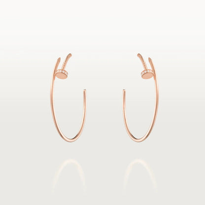 [Charm Aries Jewelry]JUSTE EARRINGS DIAMONDS 1.8MM