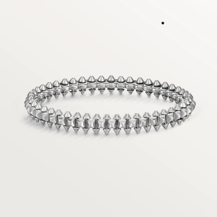 [Charm Aries Jewelry]CLASH SILVER BRACELET