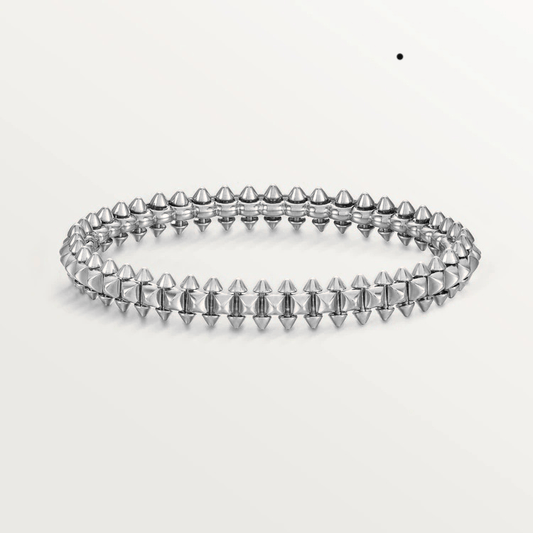 [Charm Aries Jewelry]CLASH SILVER BRACELET