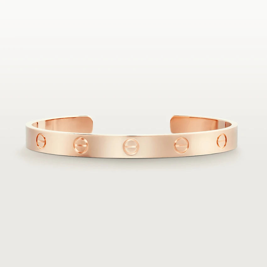 [Charm Aries Jewelry]LOVE BRACELET 6.1MM OPEN CUFF