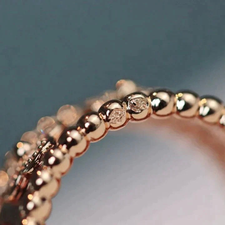 [Charm Aries Jewelry]CLOVER KALEIDOSCOPE RING 10MM