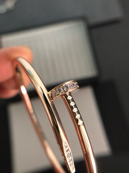 [Charm Aries Jewelry]JUSTE BRACELET 3.5MM DIAMONDS