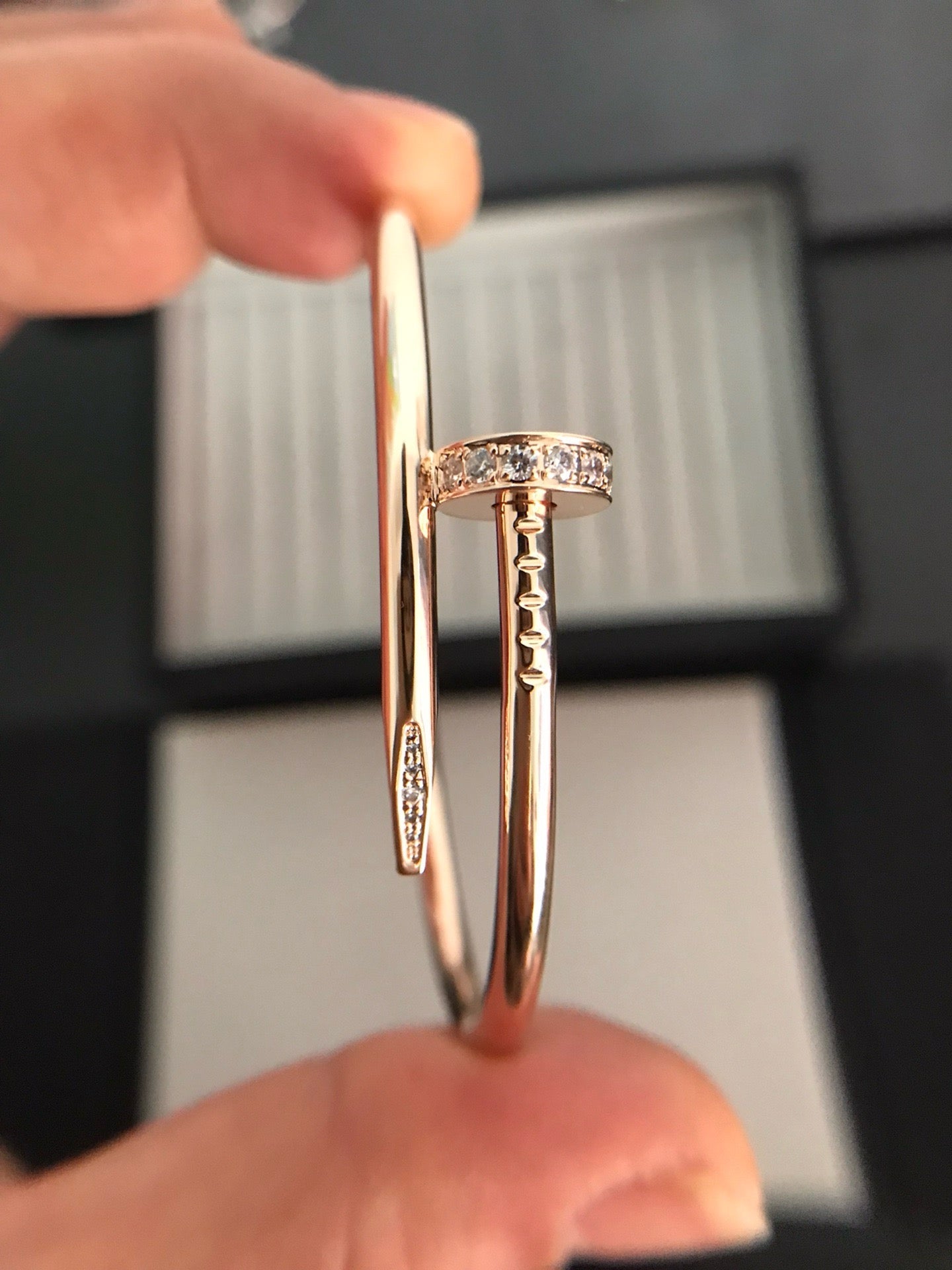 [Charm Aries Jewelry]JUSTE BRACELET 3.5MM DIAMONDS