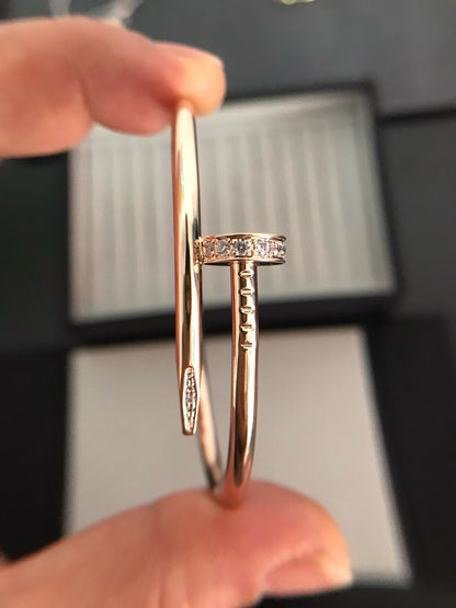 [Charm Aries Jewelry]JUSTE BRACELET 3.5MM DIAMONDS