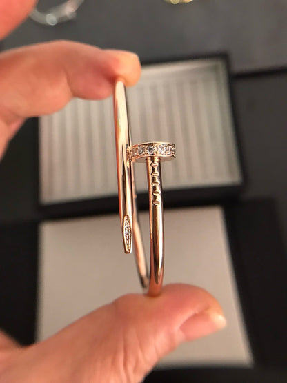 [Charm Aries Jewelry]JUSTE BRACELET 3.5MM DIAMONDS