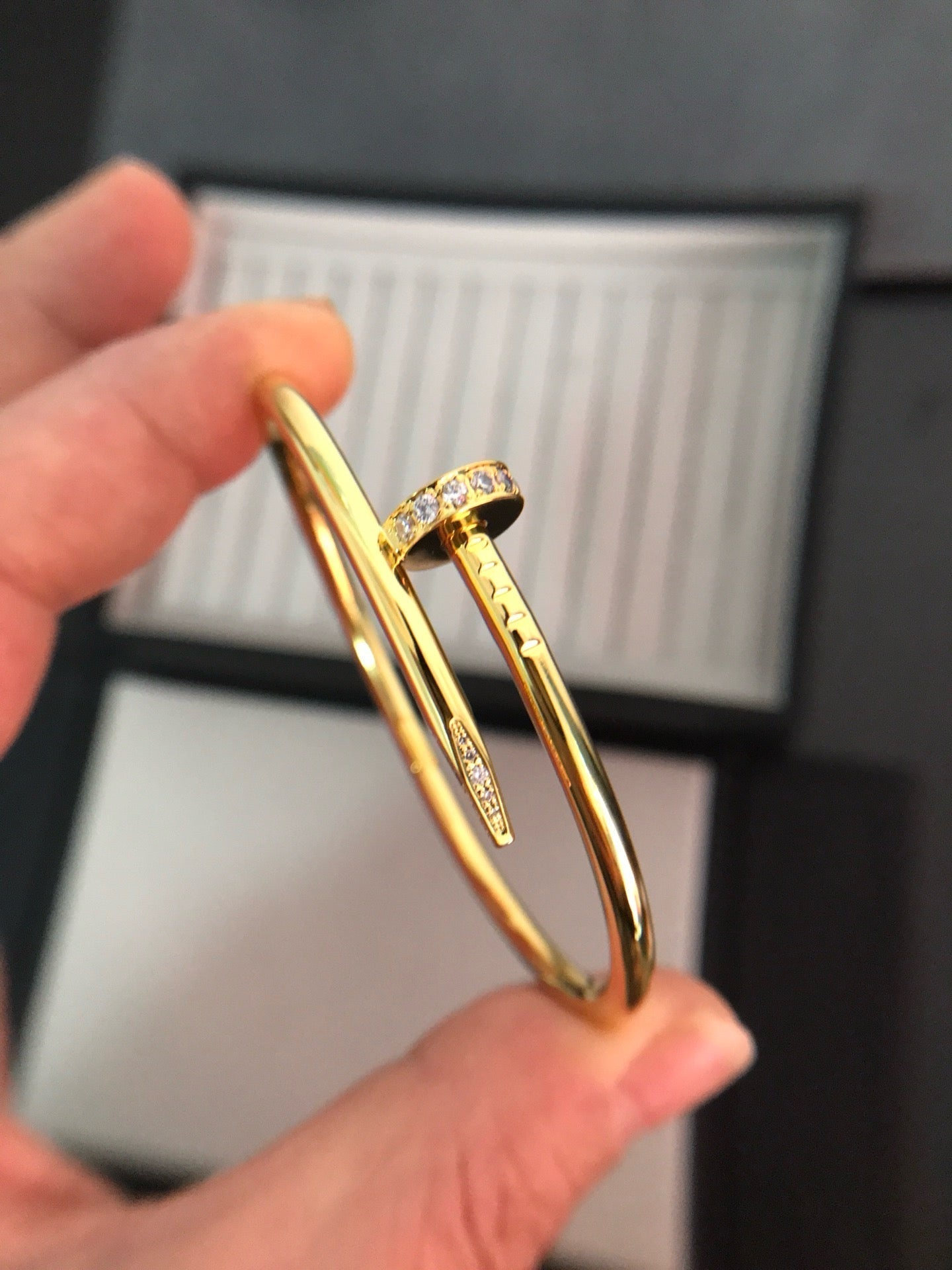 [Charm Aries Jewelry]JUSTE BRACELET 3.5MM DIAMONDS
