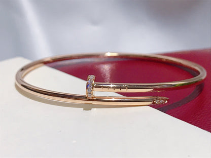 [Charm Aries Jewelry]JUSTE BRACELET 2.5MM DIAMONDS