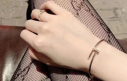 [Charm Aries Jewelry]JUSTE BRACELET 2.5MM DIAMONDS