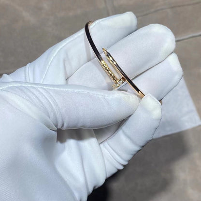 [Charm Aries Jewelry]JUSTE BRACELET 2.5MM DIAMONDS
