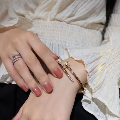 [Charm Aries Jewelry]JUSTE BRACELET 3.5MM DIAMONDS