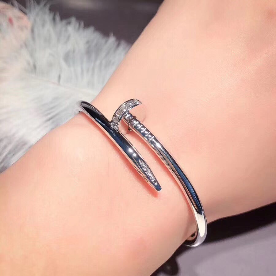 [Charm Aries Jewelry]JUSTE BRACELET 3.5MM DIAMONDS