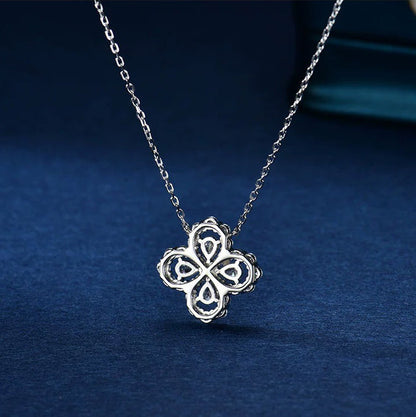 [Charm Aries Jewelry]LOOP NECKLACE FULL MOTIF DIAMOND 16MM MULTIPLE COLORS