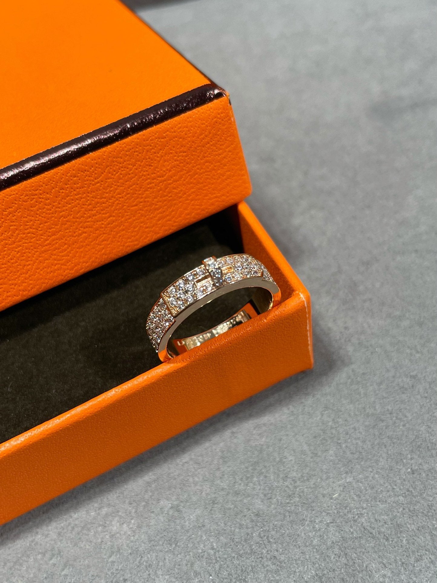 [Charm Aries Jewelry]KELLY PINK GOLD DIAMOND RING