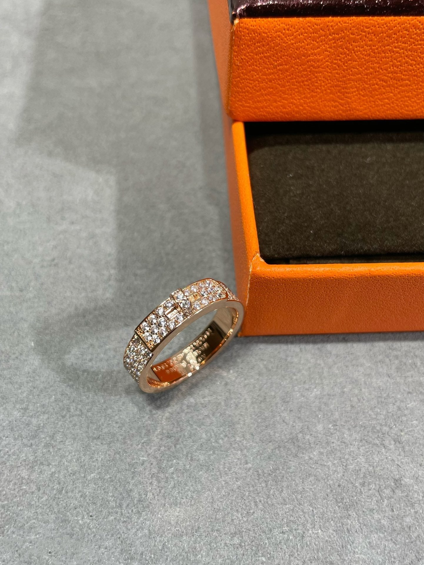 [Charm Aries Jewelry]KELLY PINK GOLD DIAMOND RING