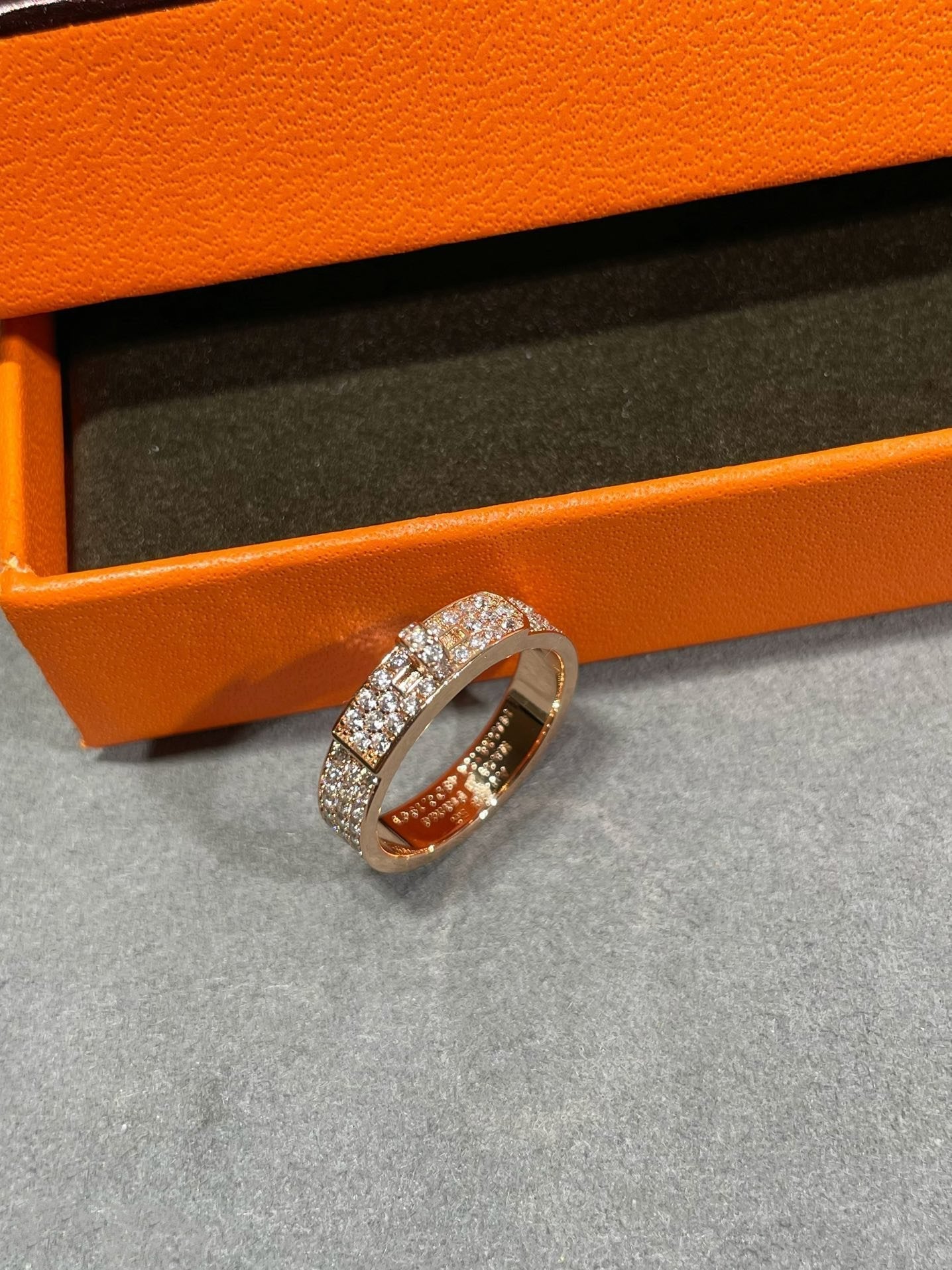 [Charm Aries Jewelry]KELLY PINK GOLD DIAMOND RING