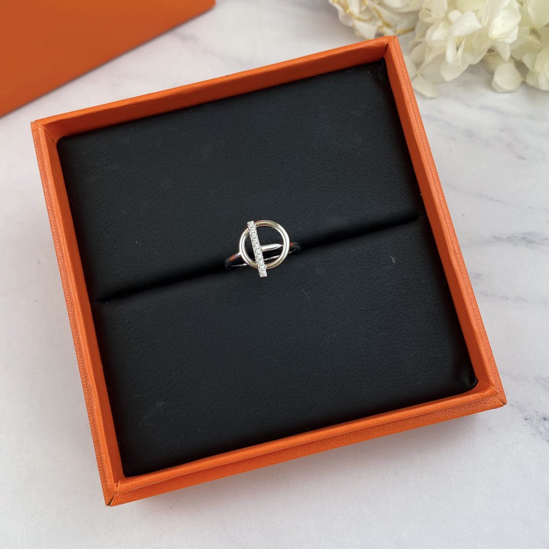 [Charm Aries Jewelry]ECHAPPEE RING DIAMOND