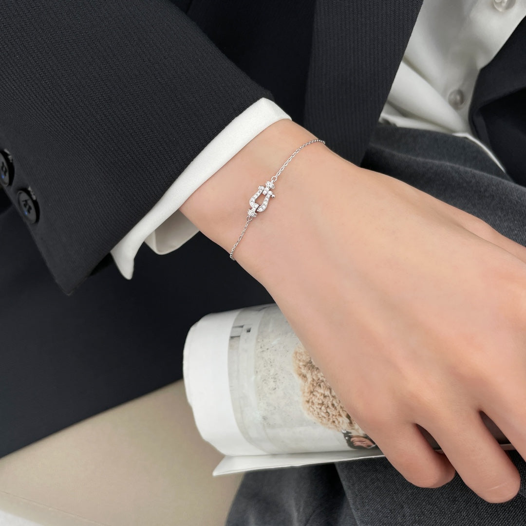 [Charm Aries Jewelry]FORCE 10 SMALL CHAIN BRACELET
