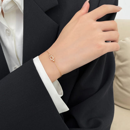 [Charm Aries Jewelry]FORCE 10 SMALL CHAIN BRACELET