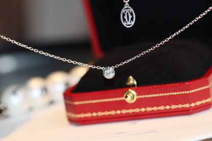 [Charm Aries Jewelry]DAMOUR DIAMOND NECKLACE