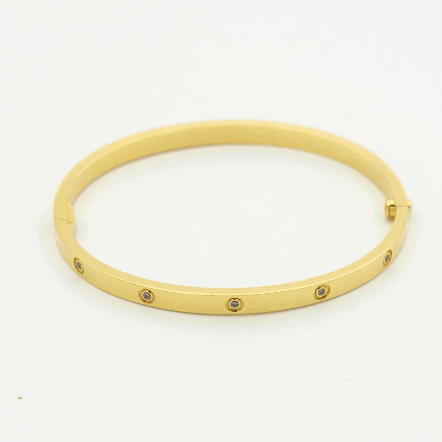 [Charm Aries Jewelry]LOVE BRACELET 3.65MM 10 DIAMONDS