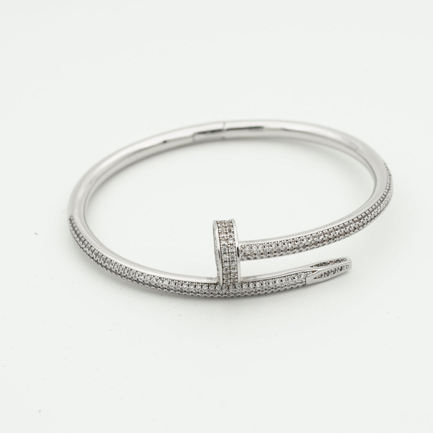 [Charm Aries Jewelry]JUSTE BRACELET 3.5MM ALL DIAMONDS