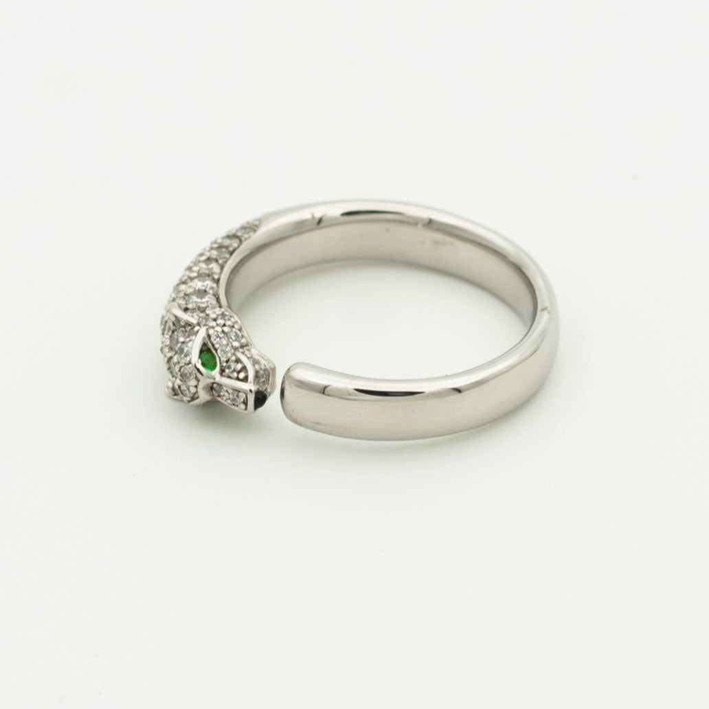 [Charm Aries Jewelry]PANTHERE RING DIAMOND 7.3MM
