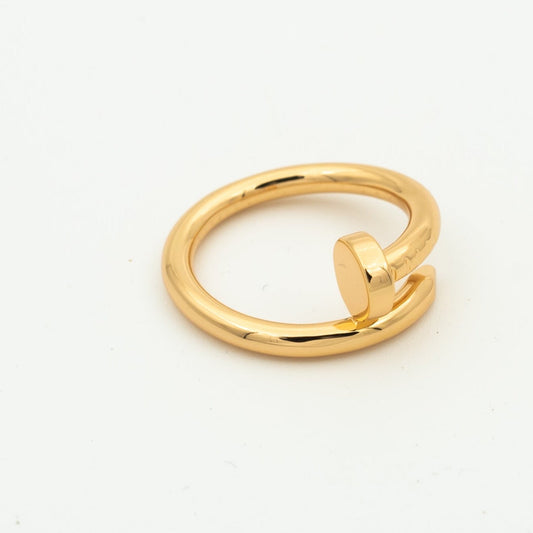 [Charm Aries Jewelry]JUSTE RING 2.65MM PINK GOLD