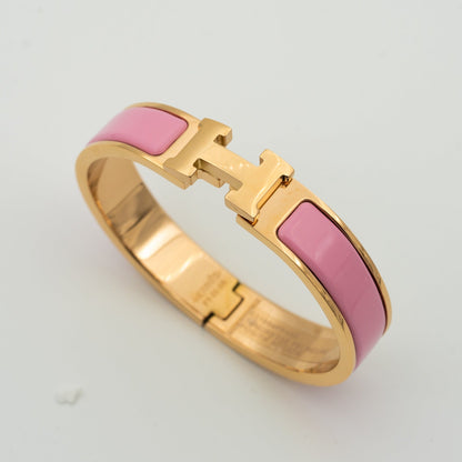 [Charm Aries Jewelry]H PINK BRACELET