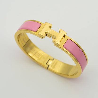 [Charm Aries Jewelry]H PINK BRACELET