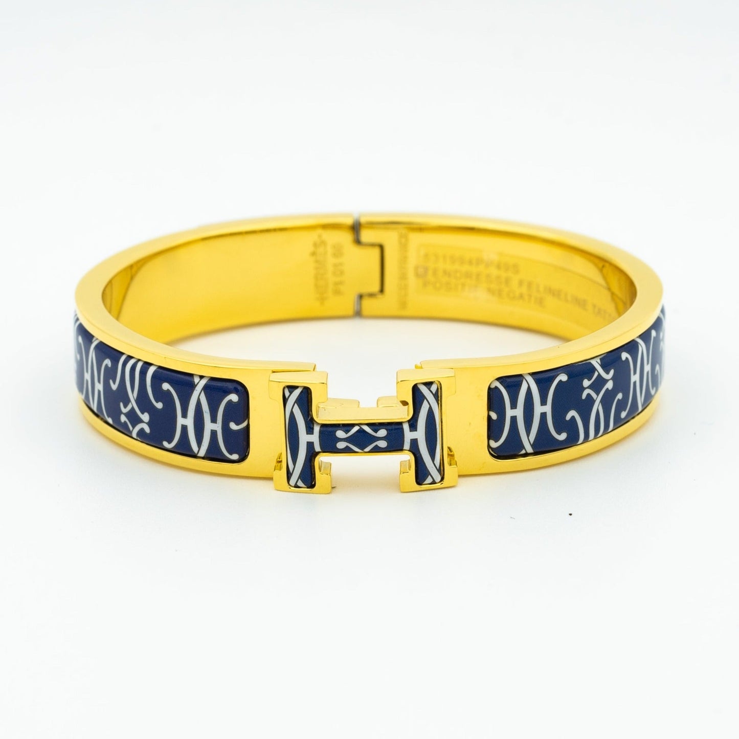 [Charm Aries Jewelry]H BRACELET BLACK MULTICOLOR