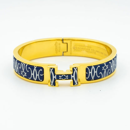 [Charm Aries Jewelry]H BRACELET BLACK MULTICOLOR