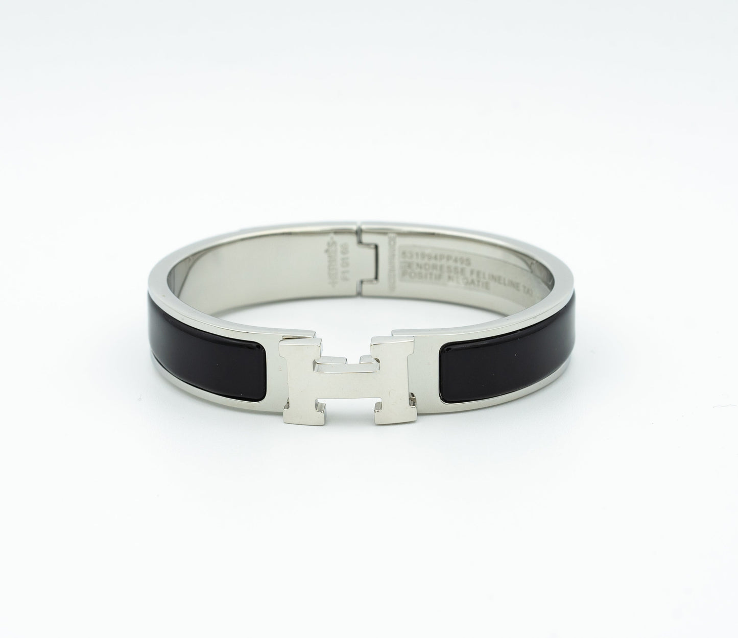 [Charm Aries Jewelry]H BLACK BRACELET