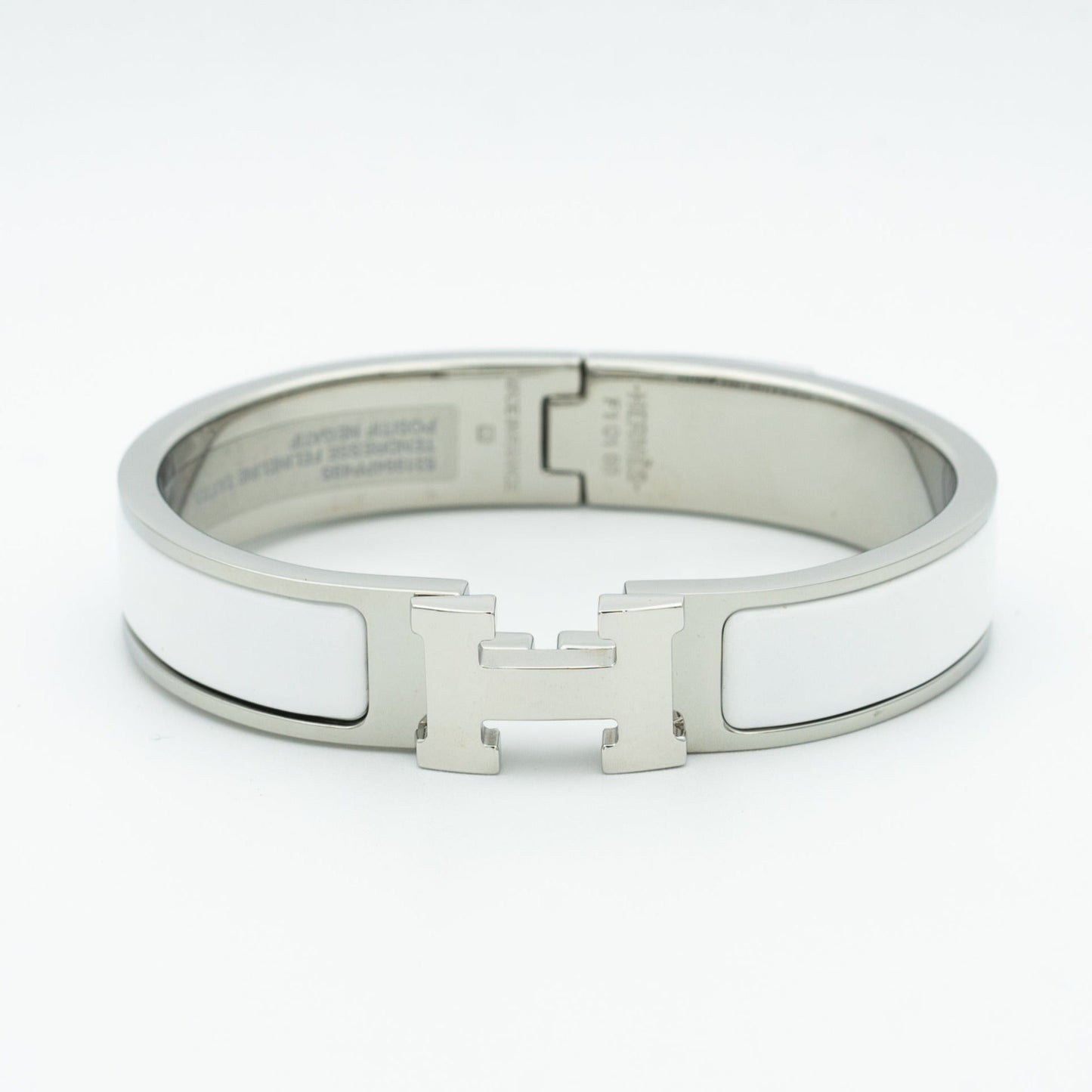 [Charm Aries Jewelry]H WHITE BRACELET