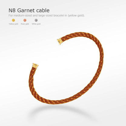 [Charm Aries Jewelry]FORCE SERIES BRACELET CABLES 50 CHOICES (DIY SELECTION)