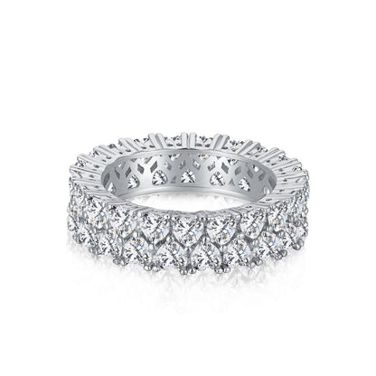 [Charm Aries Jewelry]Sparkling Full Heart Ring
