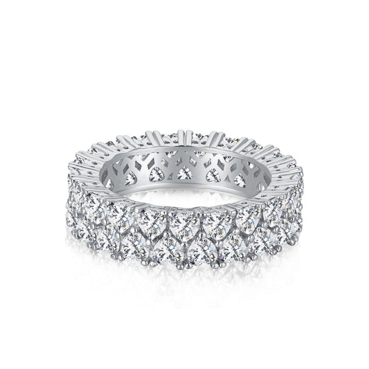 [Charm Aries Jewelry]Sparkling Full Heart Ring