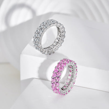 [Charm Aries Jewelry]Sparkling Full Heart Ring