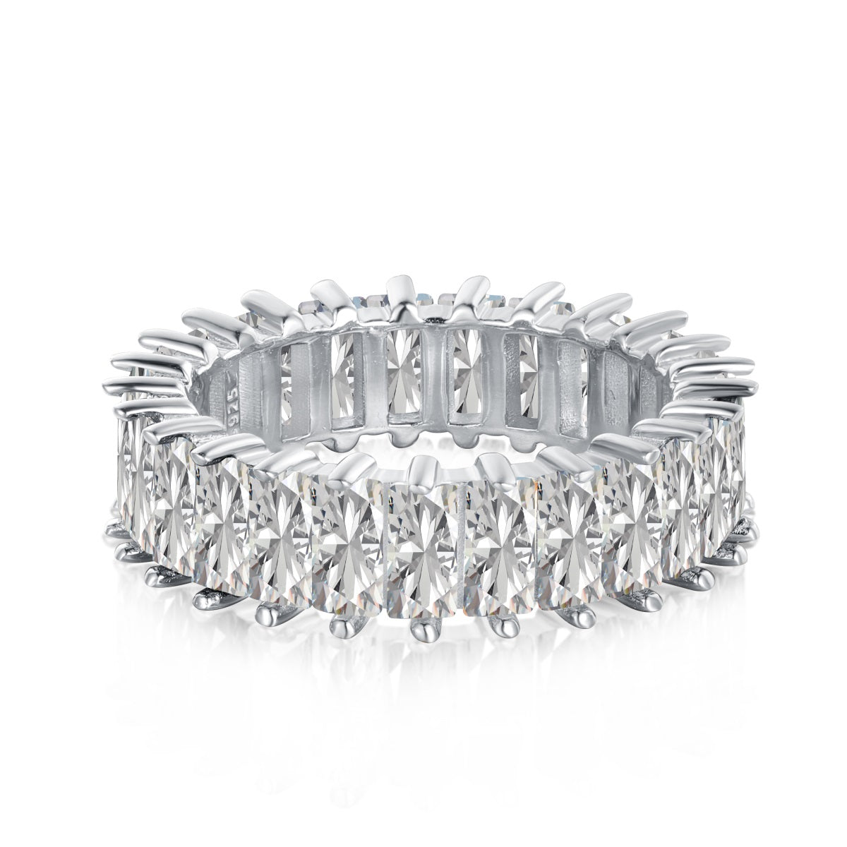[Charm Aries Jewelry]Unique Colorful Radiant Cut RIng