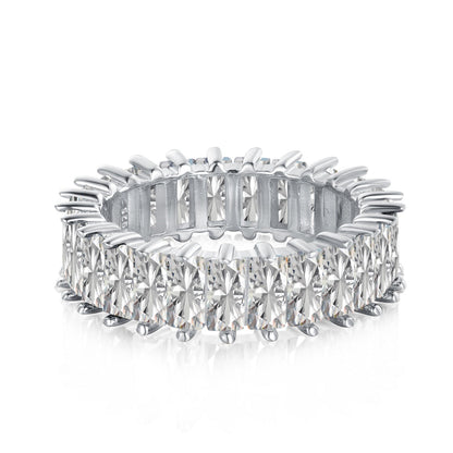 [Charm Aries Jewelry]Unique Colorful Radiant Cut RIng