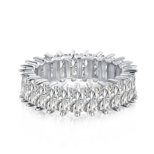 [Charm Aries Jewelry]Unique Colorful Radiant Cut RIng