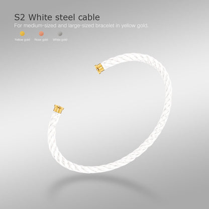 [Charm Aries Jewelry]FORCE SERIES BRACELET CABLES 50 CHOICES (DIY SELECTION)