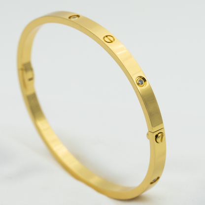 [Charm Aries Jewelry]LOVE BRACELET 3.65MM 6 DIAMONDS