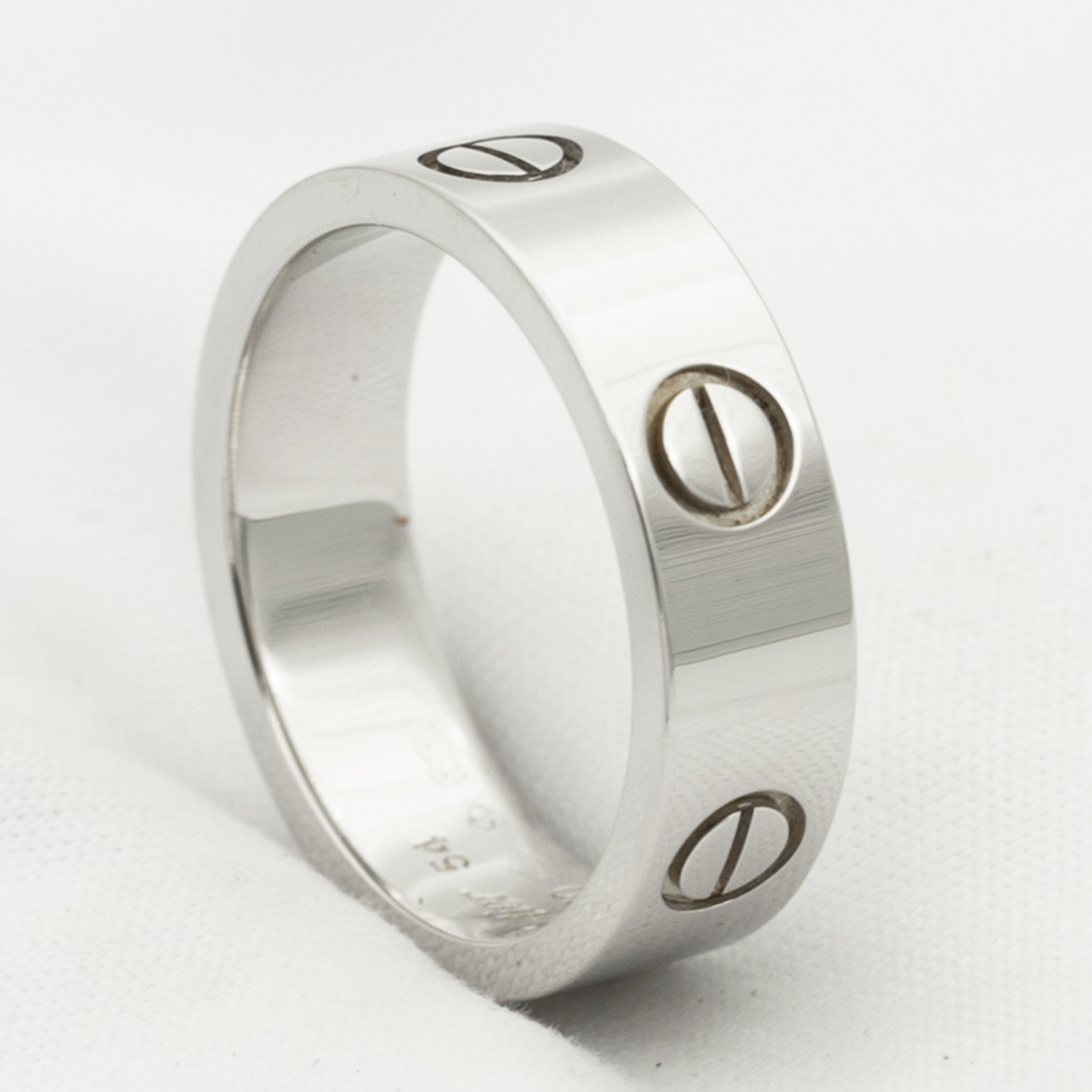 [Charm Aries Jewelry]LOVE RING 5.5MM NO DIAMOND