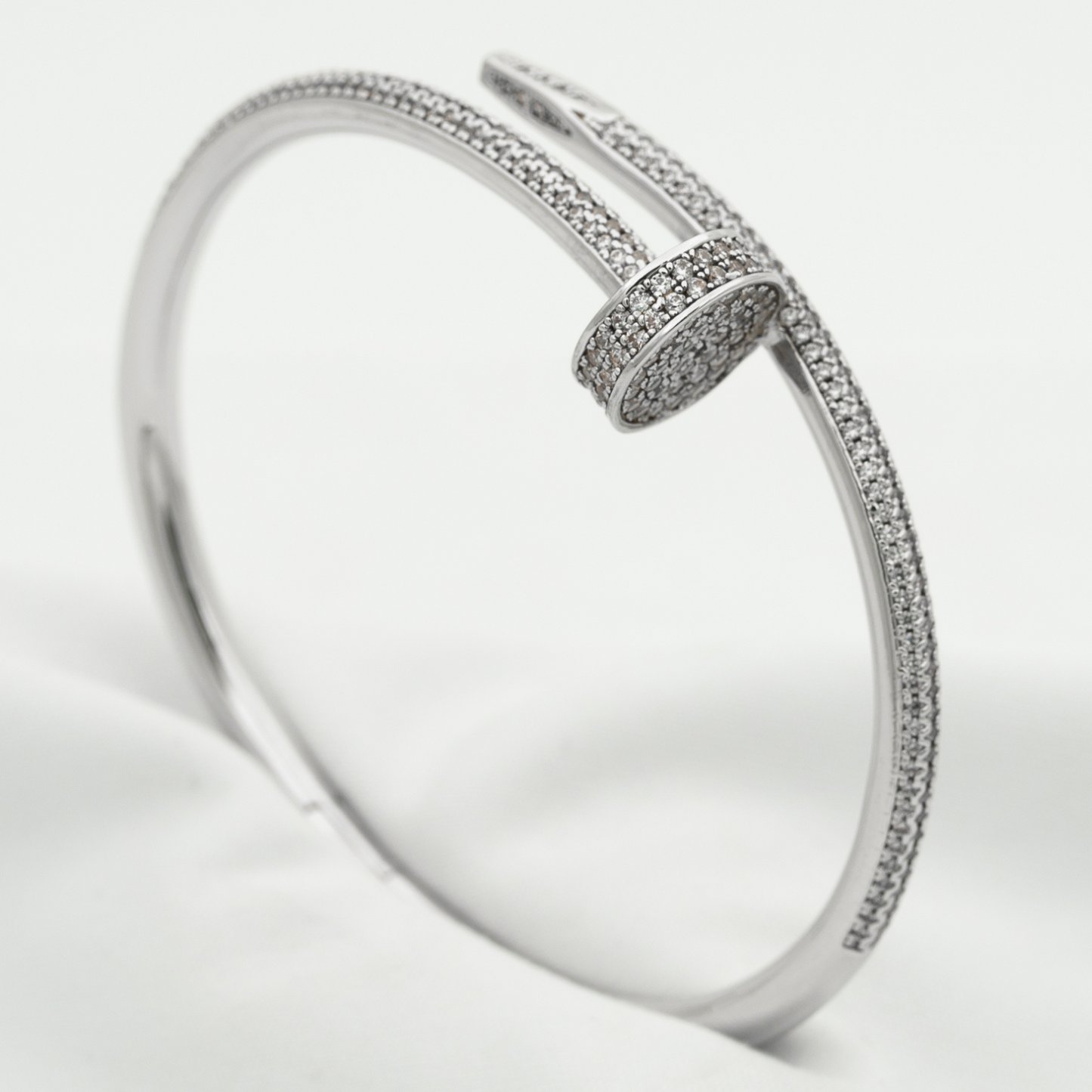 [Charm Aries Jewelry]JUSTE BRACELET 3.5MM ALL DIAMONDS