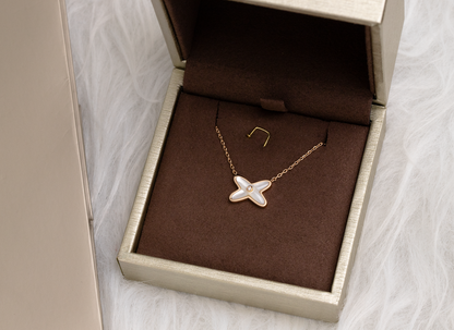 [Charm Aries Jewelry]JEUX DE NECKLACE 1 DIAMOND