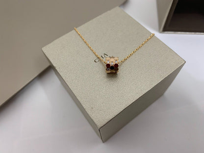 [Charm Aries Jewelry]BEE LOVE DIAMOND NECKLACE